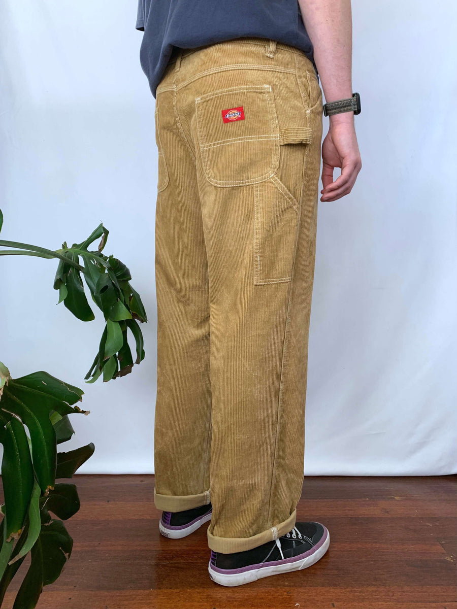 DICKIES CORDUROY CARPENTER PANTS - W33