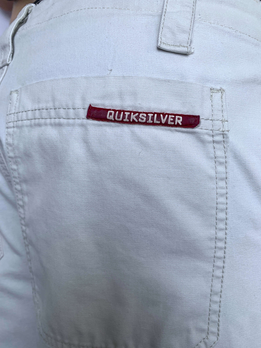 VINTAGE QUIKSILVER CARGO PANTS - W33