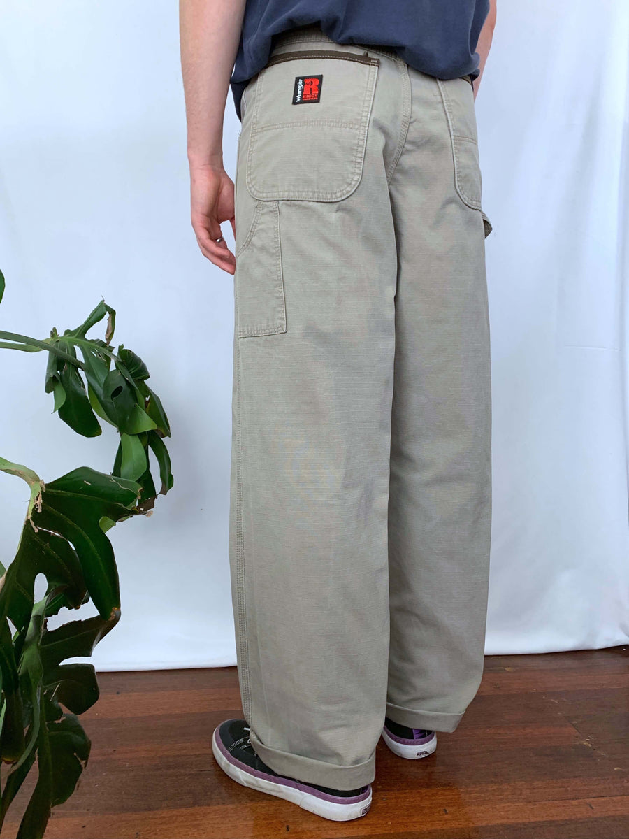 VINTAGE WRANGLER RIGGS WORKWEAR CARPENTERS - W31