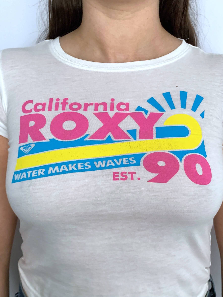 BOOTLEG VINTAGE ROXY BABY TEE - 4/6