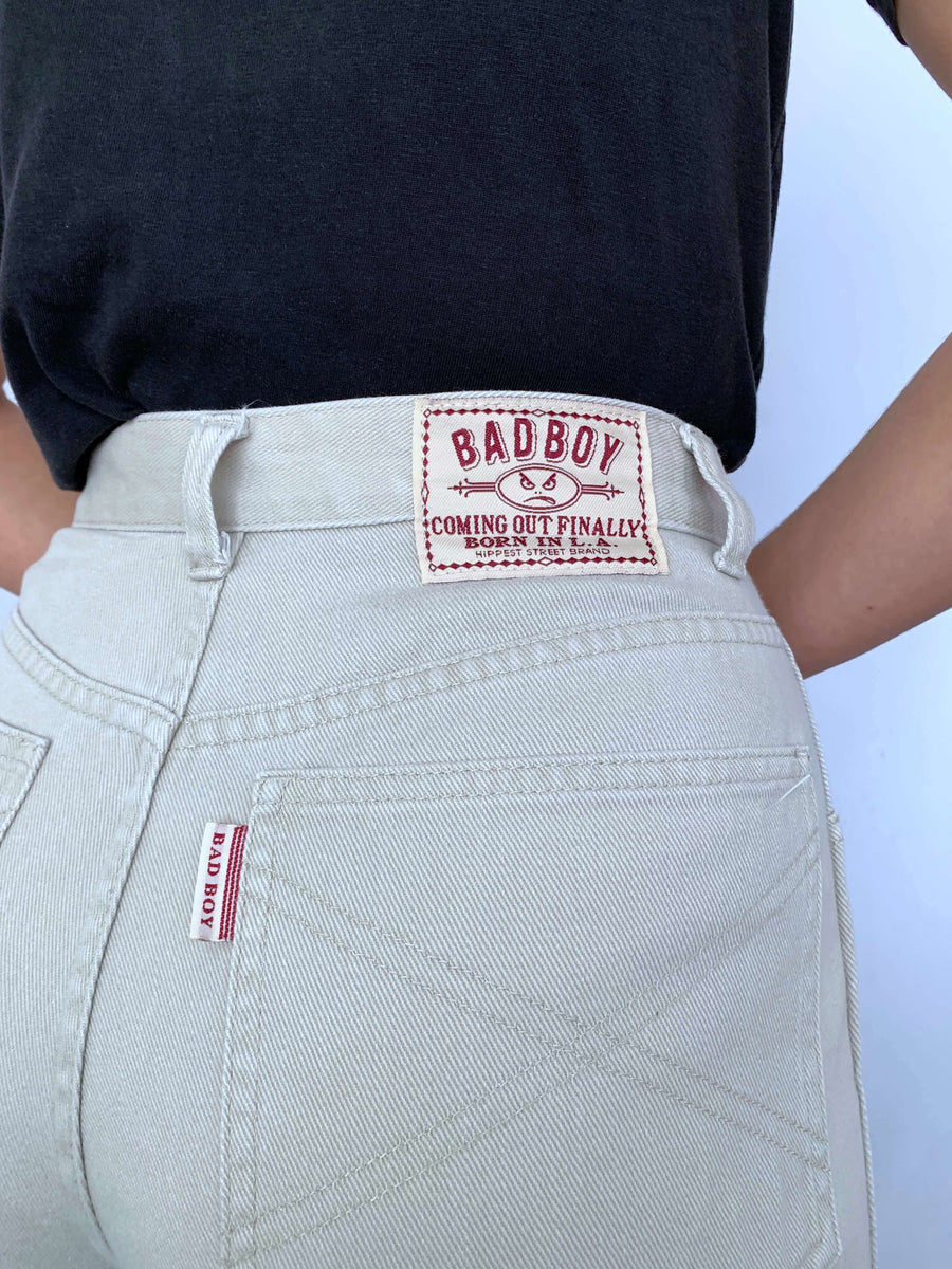 VINTAGE BAD BOY JEANS - W27/28