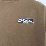 VINTAGE QUIKSILVER HIBISCUS LOGO CREWNECK - L