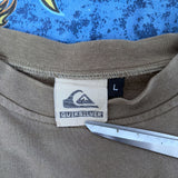 VINTAGE QUIKSILVER HIBISCUS LOGO CREWNECK - L