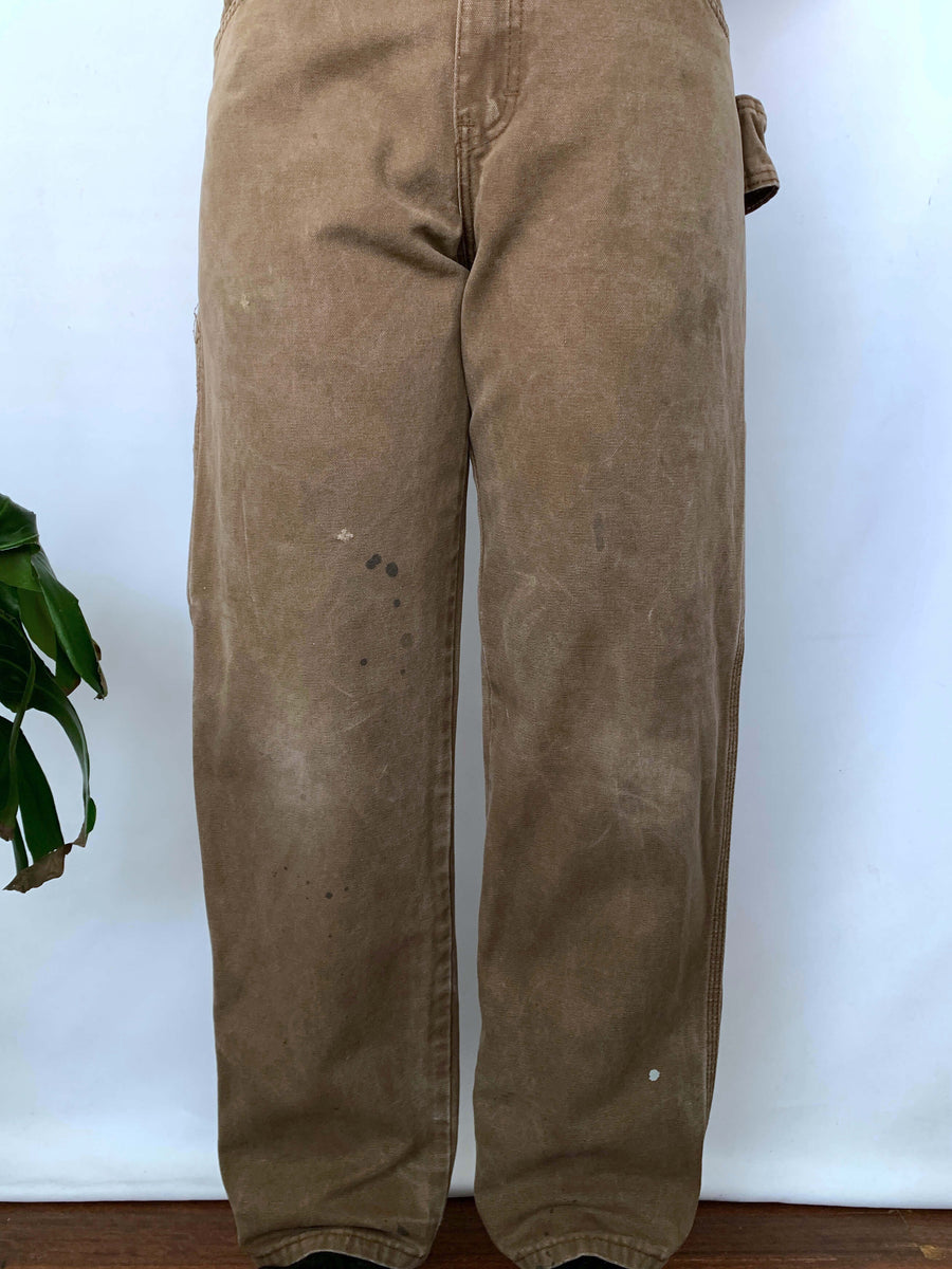 FADED BROWN DICKIES CARPENTERS - W30