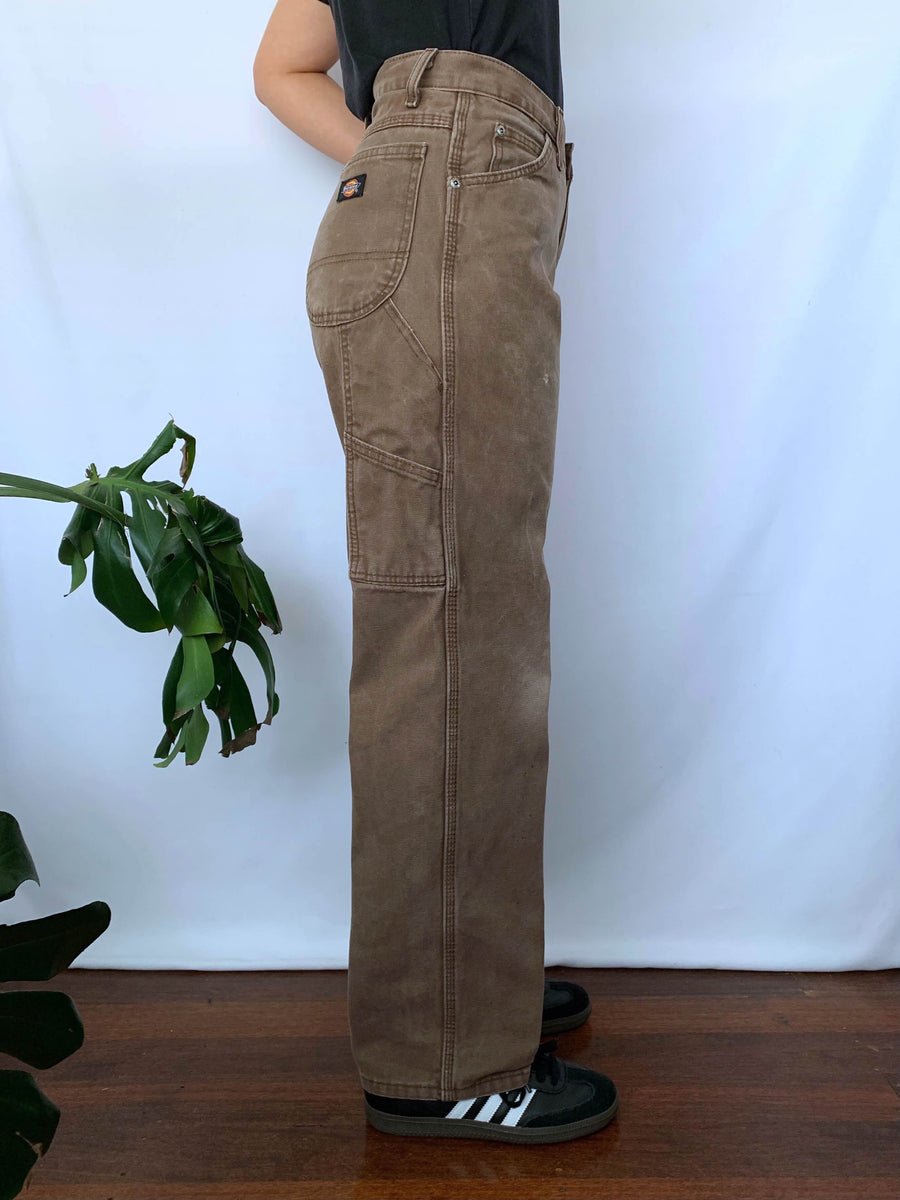 FADED BROWN DICKIES CARPENTERS - W30