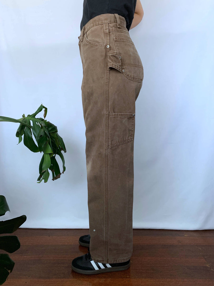 FADED BROWN DICKIES CARPENTERS - W30