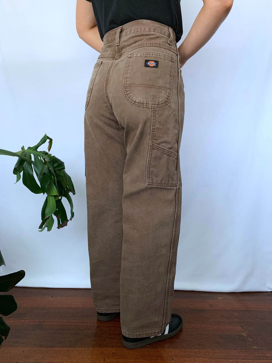 FADED BROWN DICKIES CARPENTERS - W30