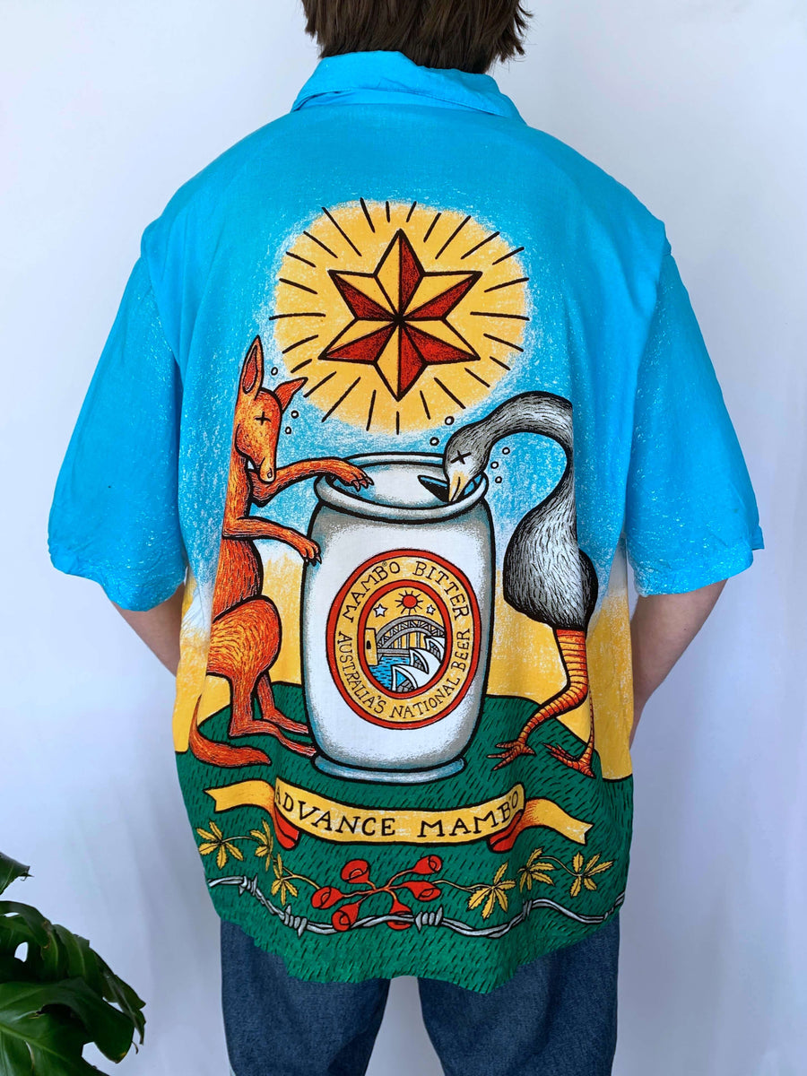 RARE 1999 MAMBO 'AUSTRALIAN BEER TREE' LOUD SHIRT