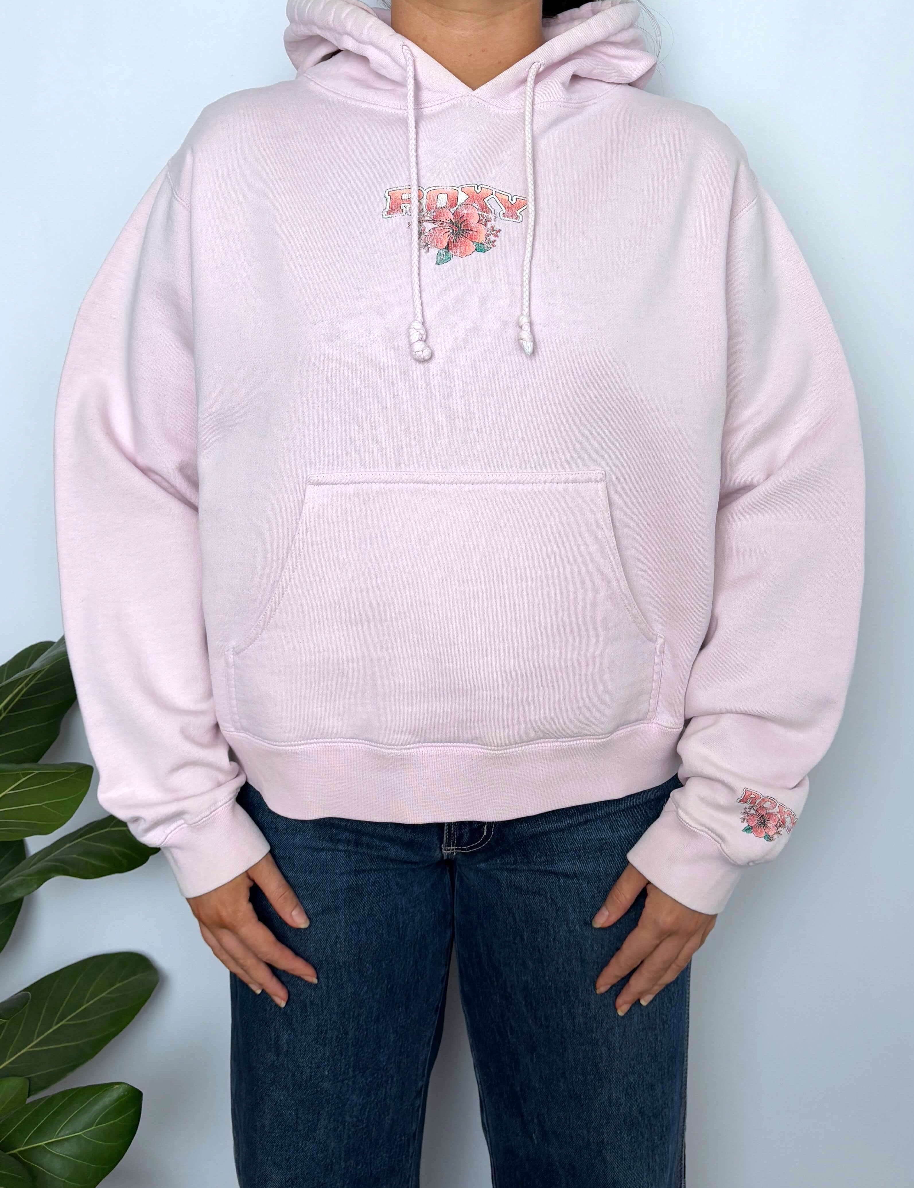 VINTAGE ROXY HIBISCUS HOODIE - 8