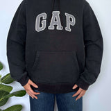 CLASSIC GAP SPELLOUT HOODIE - S