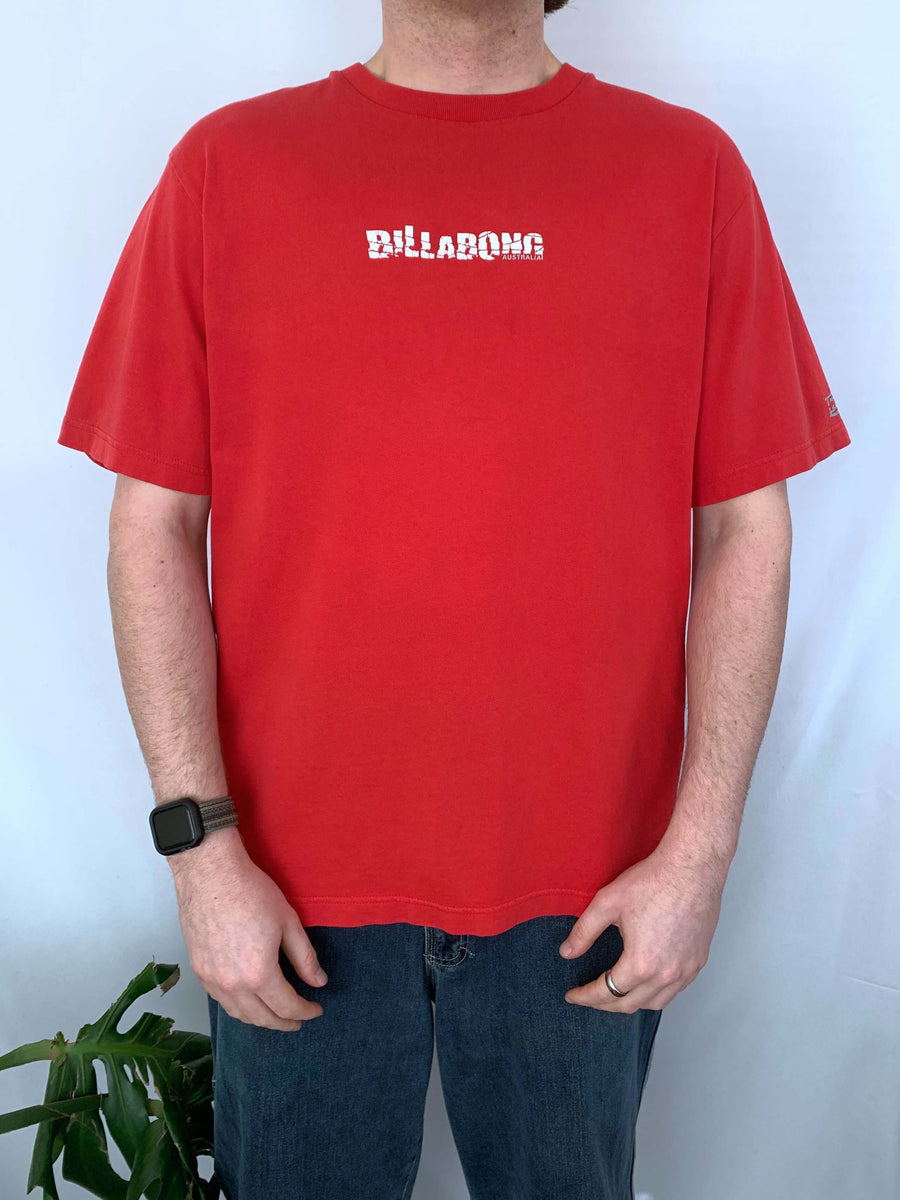 VINTAGE BILLABONG SPELLOUT/LOGO TEE