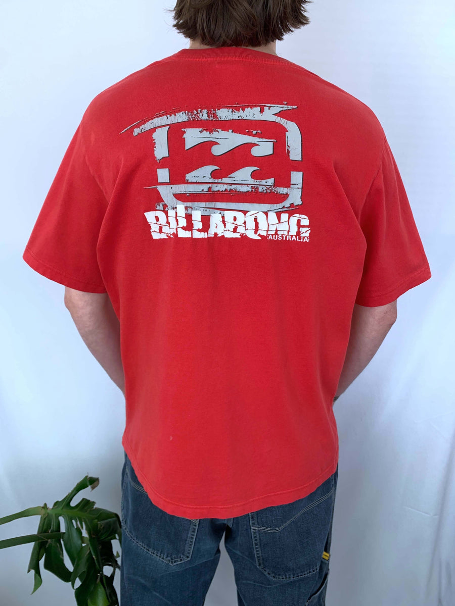 VINTAGE BILLABONG SPELLOUT/LOGO TEE