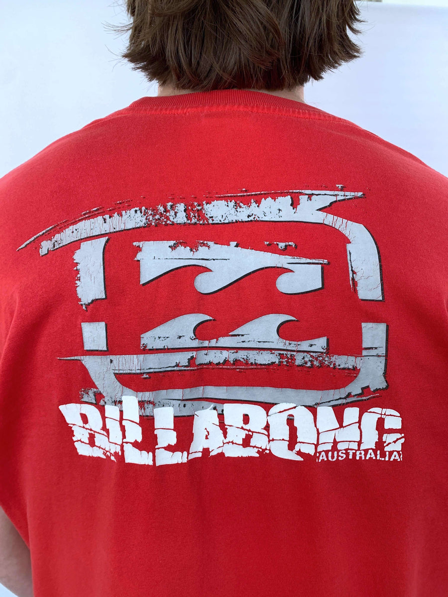 VINTAGE BILLABONG SPELLOUT/LOGO TEE