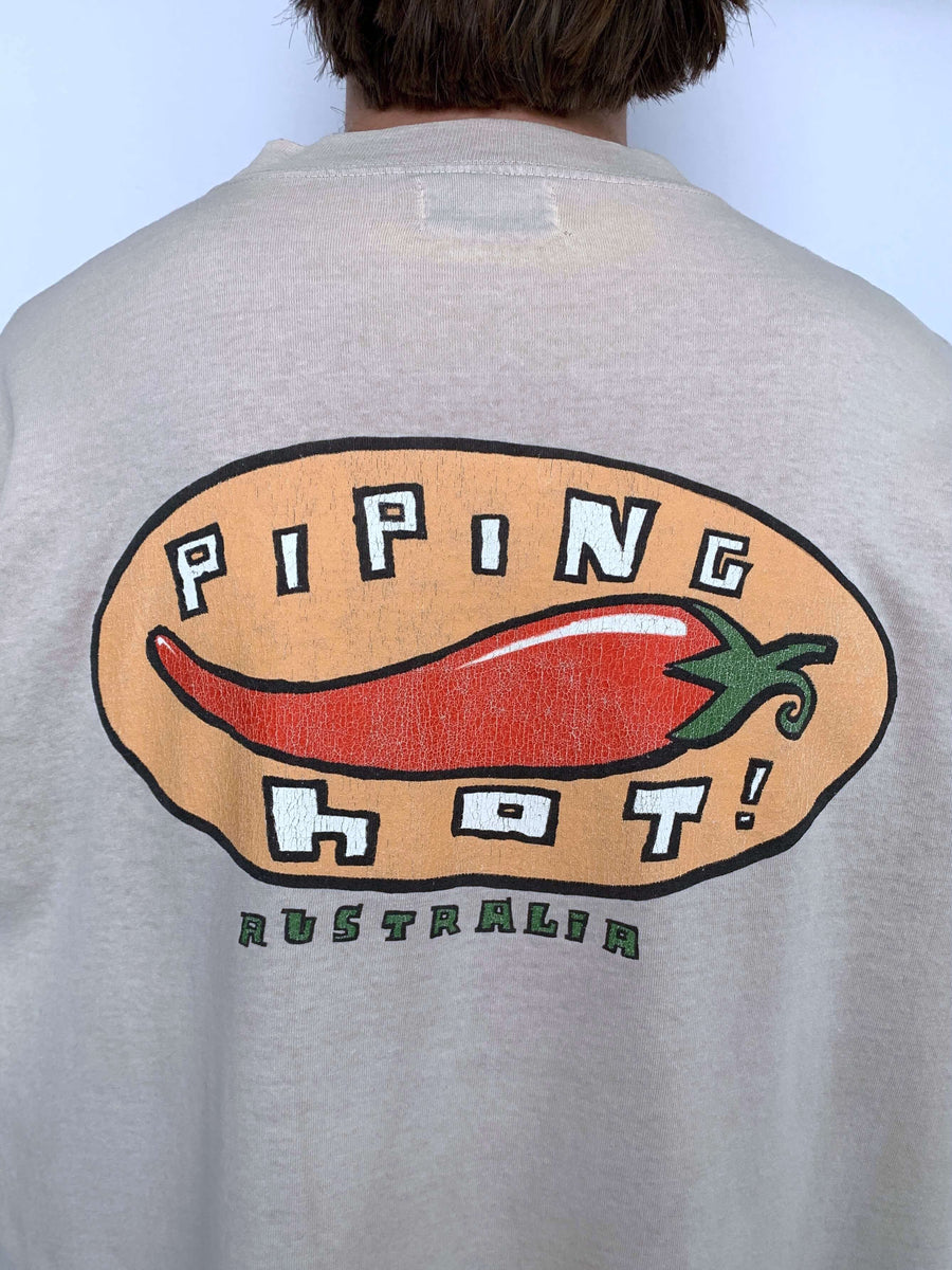 RARE 90S PIPING HOT CHILLI TEE - XL/XXL