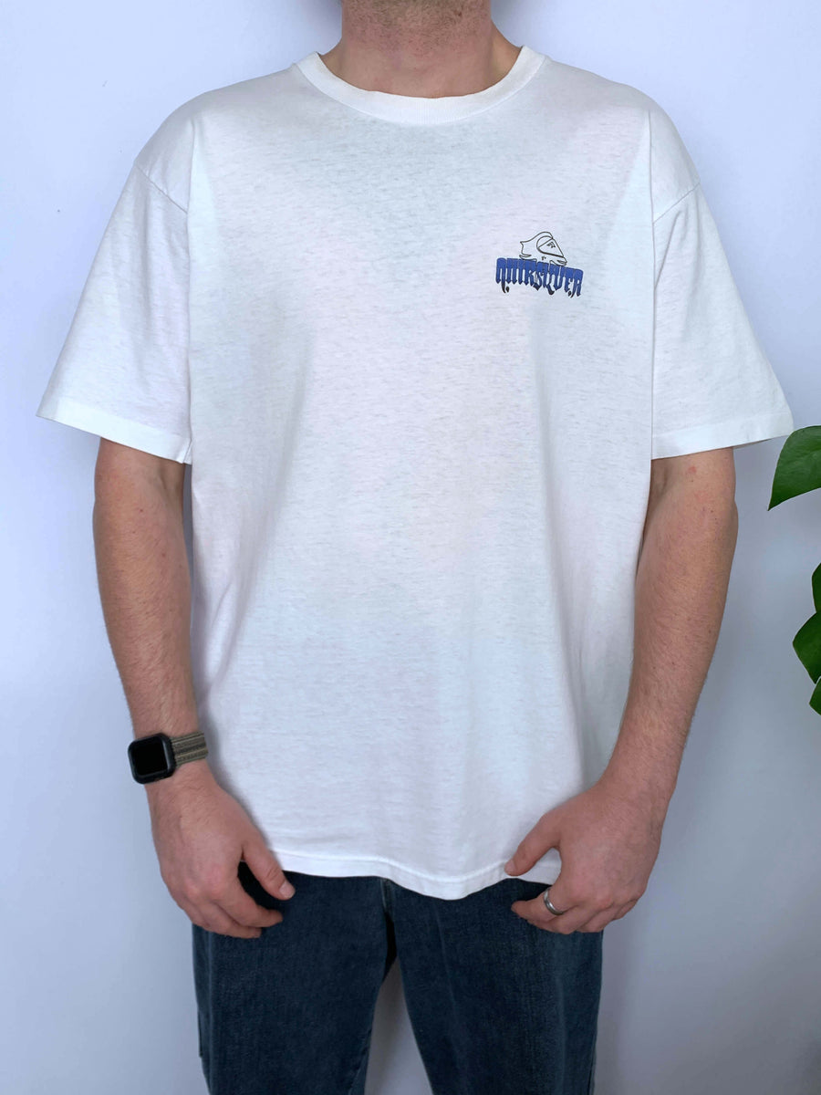 90S QUIKSILVER SURFER GRAPHIC TEE - L/XL