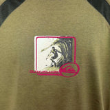 VINTAGE QUIKSILVER MESH PANELS SURFER TEE - XL