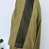 VINTAGE QUIKSILVER MESH PANELS SURFER TEE - XL