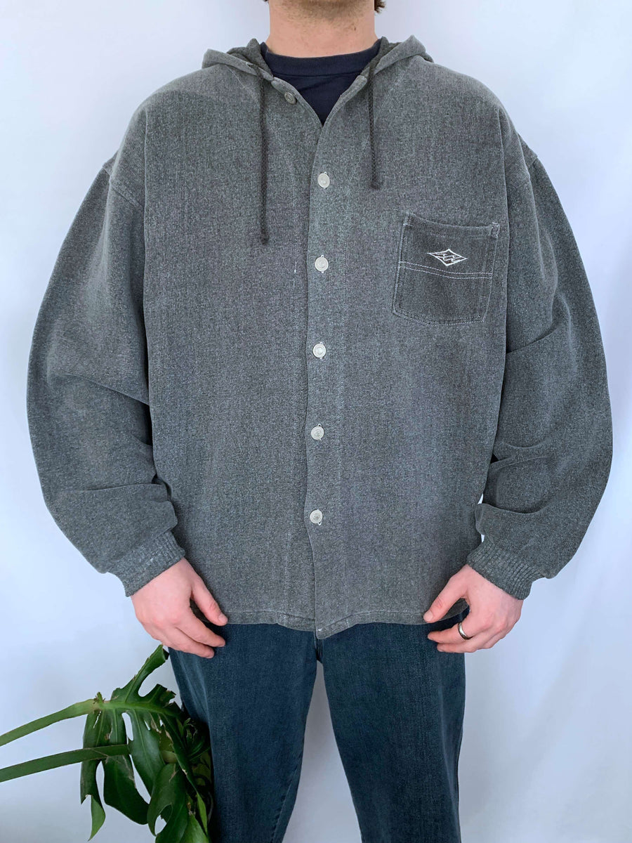 90S BILLABONG BUTTON DOWN SWEATER/JACKET