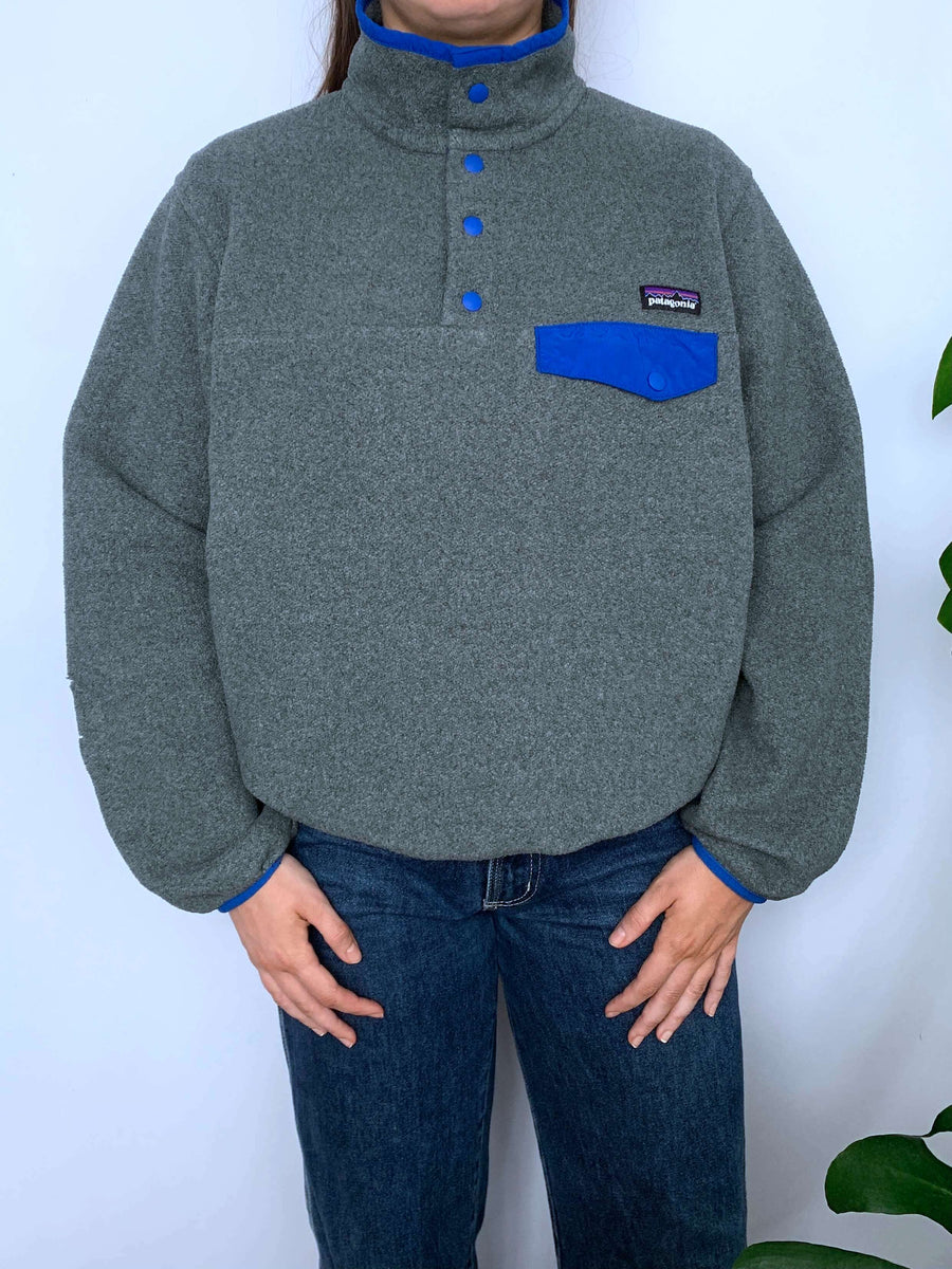 PATAGONIA SYNCHILLA SNAP BUTTON FLEECE - 8