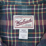 THICK VINTAGE WOOLRICH FLANNEL - XL