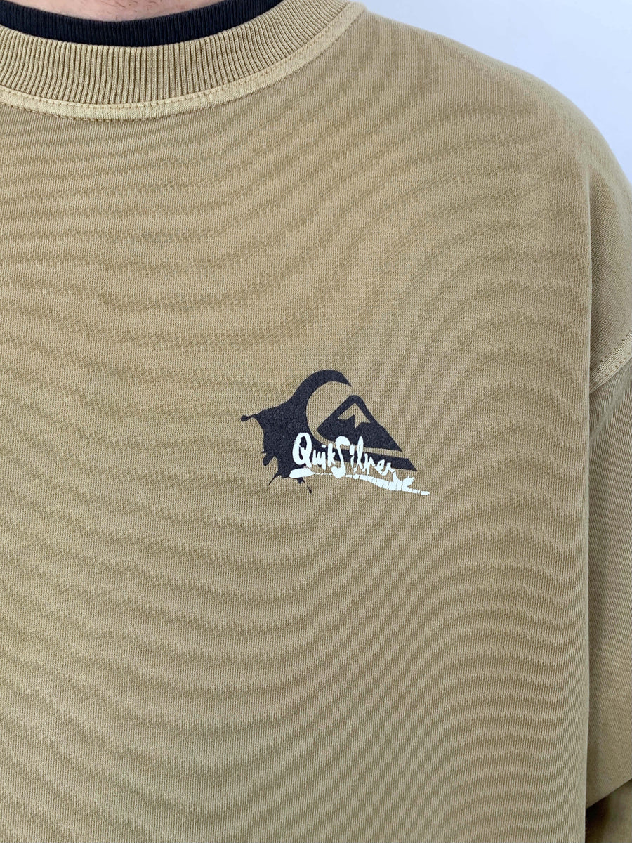 VINTAGE QUIKSILVER BOARDRIDERS CLUB GRAPHIC CREWNECK