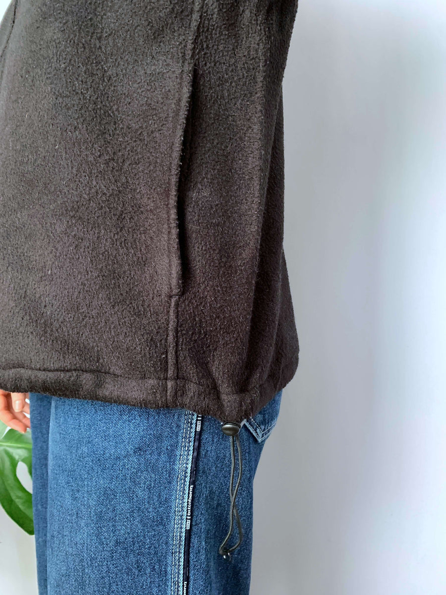 VINTAGE WOOLRICH FLEECE VEST - M