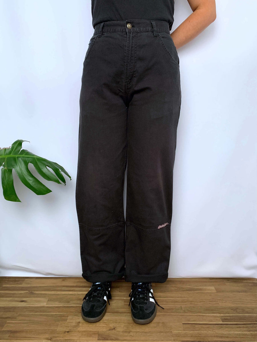 VINTAGE QUIKSILVER DOUBLE-KNEE PANTS - W31