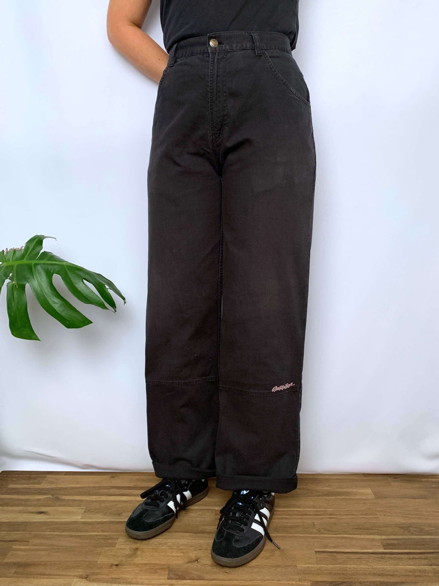 VINTAGE QUIKSILVER DOUBLE-KNEE PANTS - W31