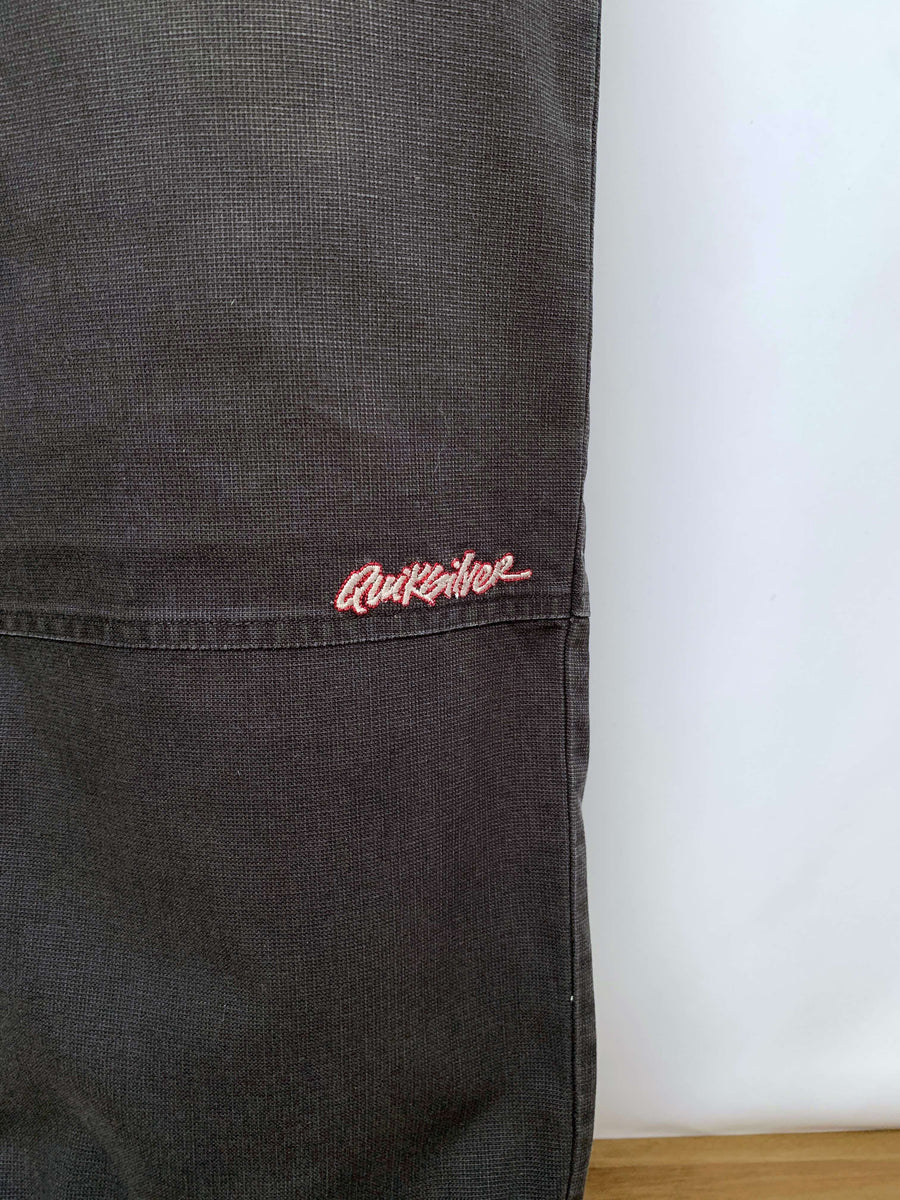 VINTAGE QUIKSILVER DOUBLE-KNEE PANTS - W31