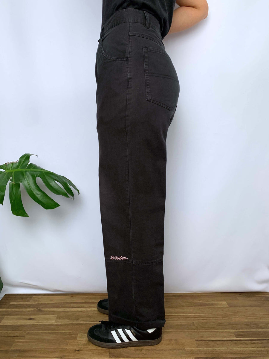 VINTAGE QUIKSILVER DOUBLE-KNEE PANTS - W31