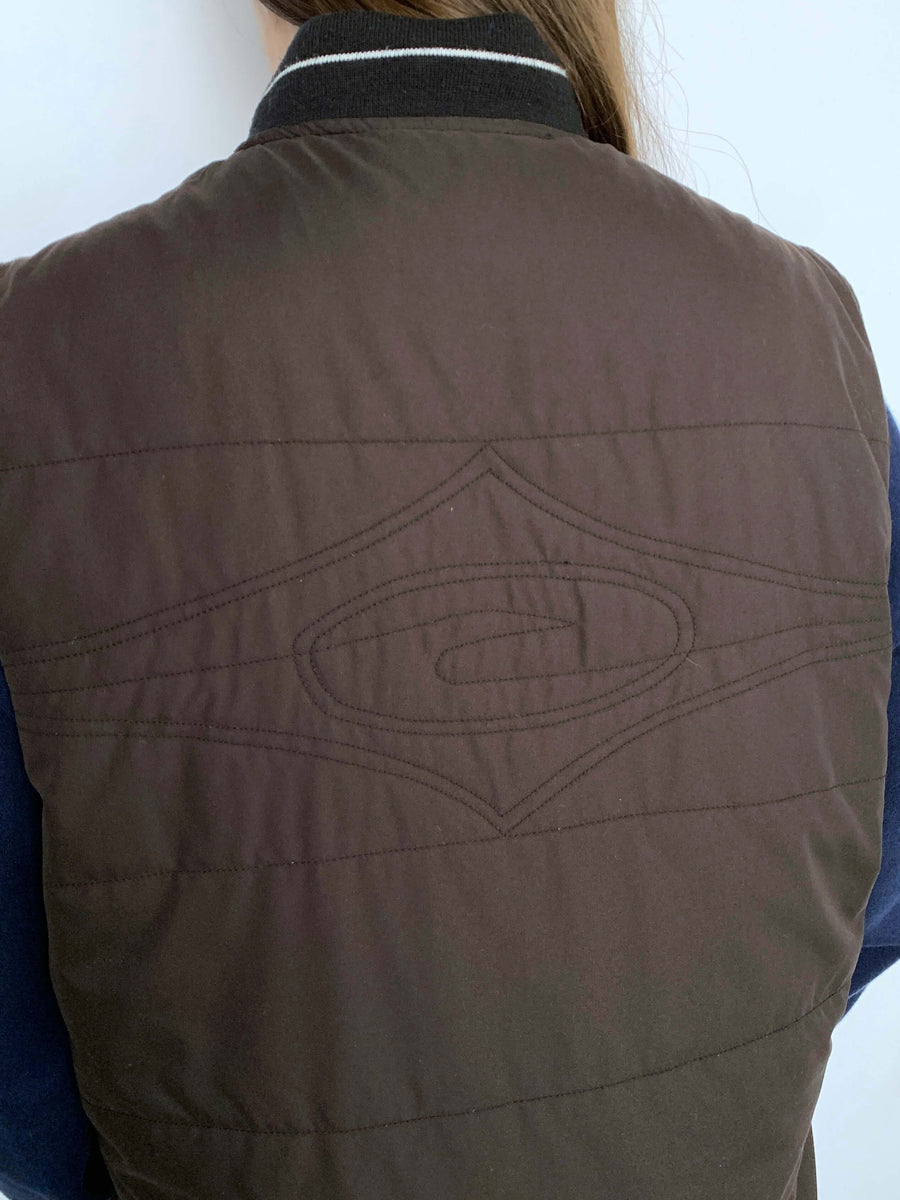 90S RIP CURL PUFFER STYLE VEST - 10