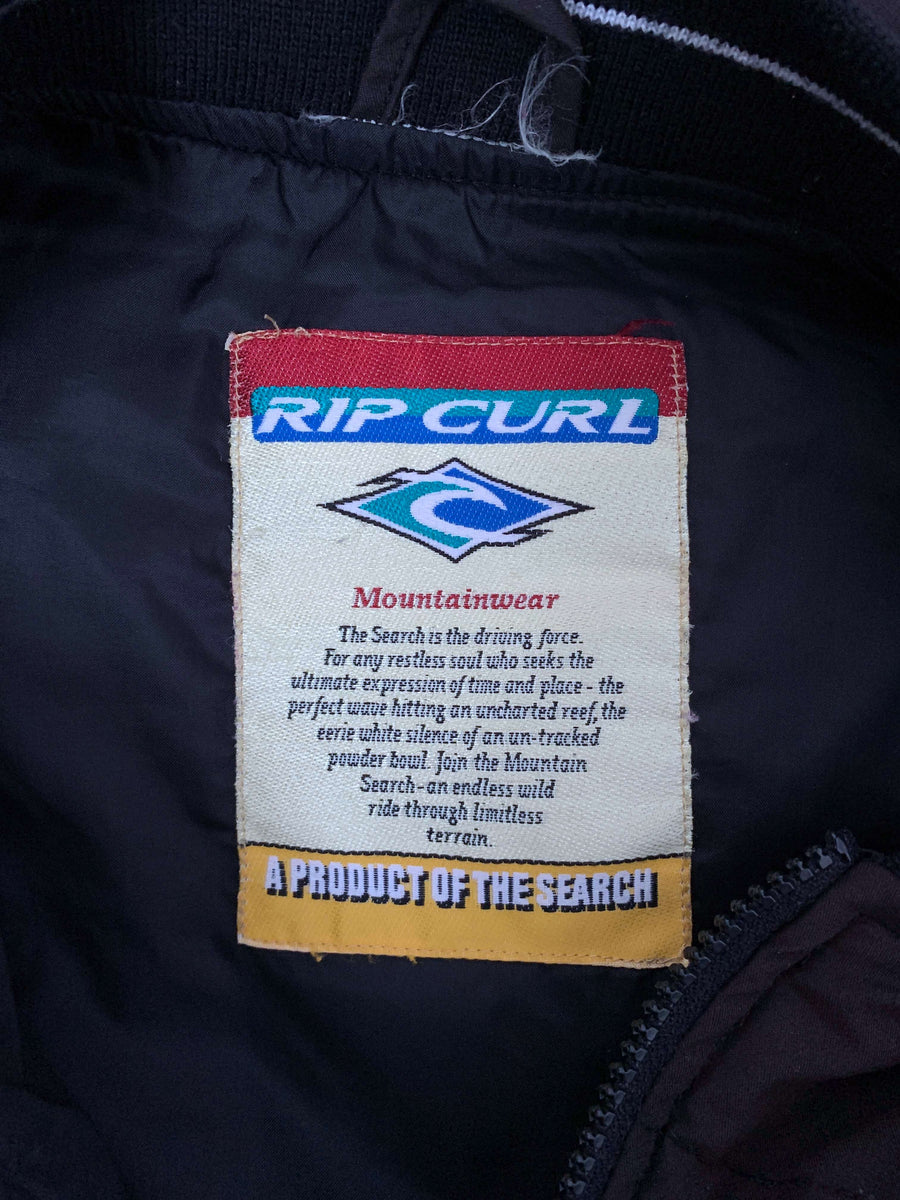 90S RIP CURL PUFFER STYLE VEST - 10