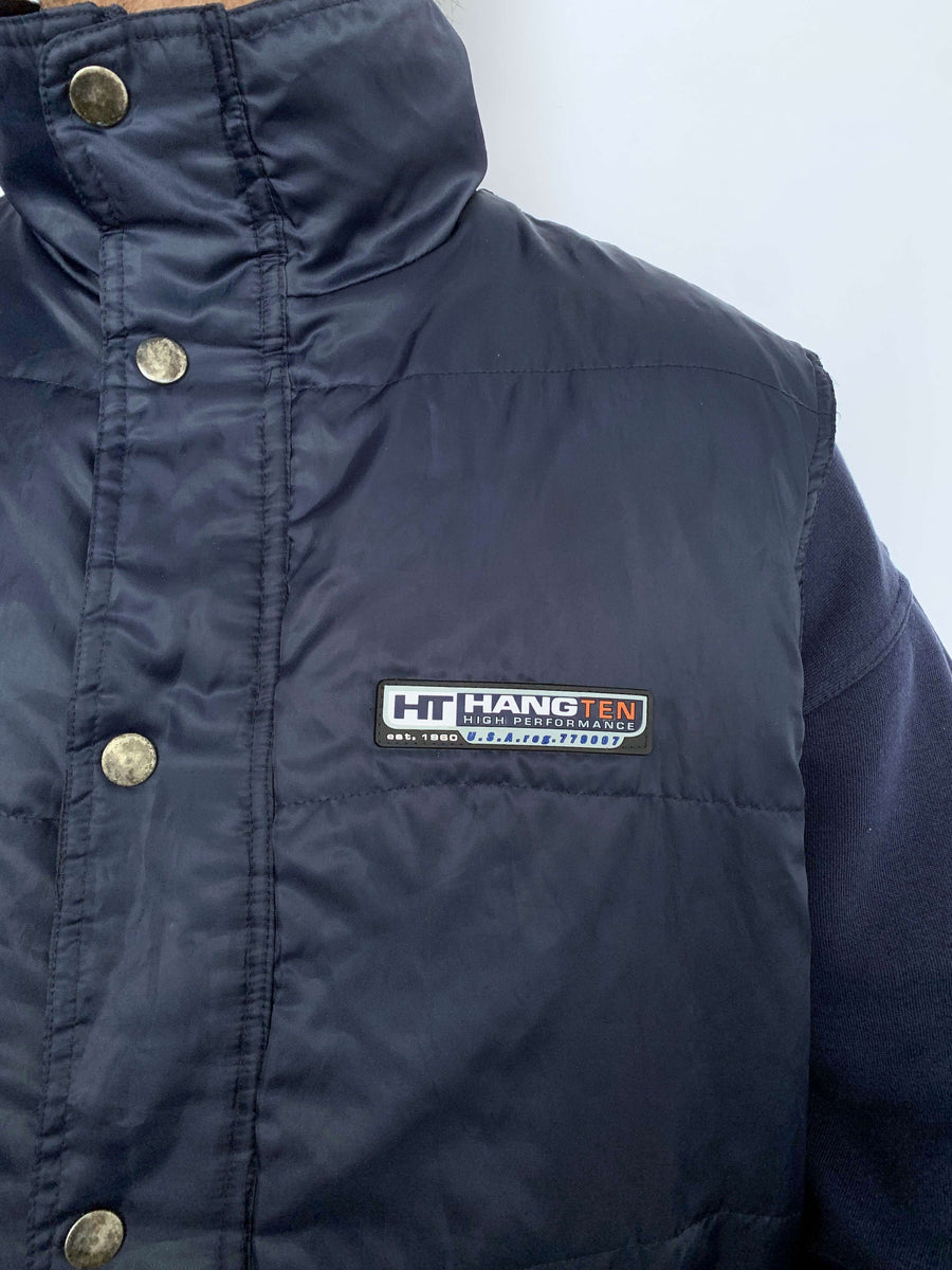VINTAGE HANG TEN PUFFER VEST - L/XL