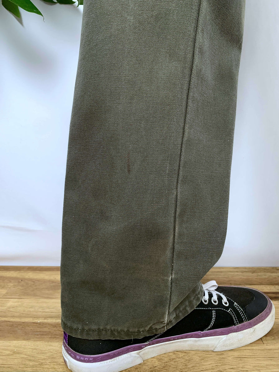 ARMY GREEN DICKIES CARPENTERS - W33/34