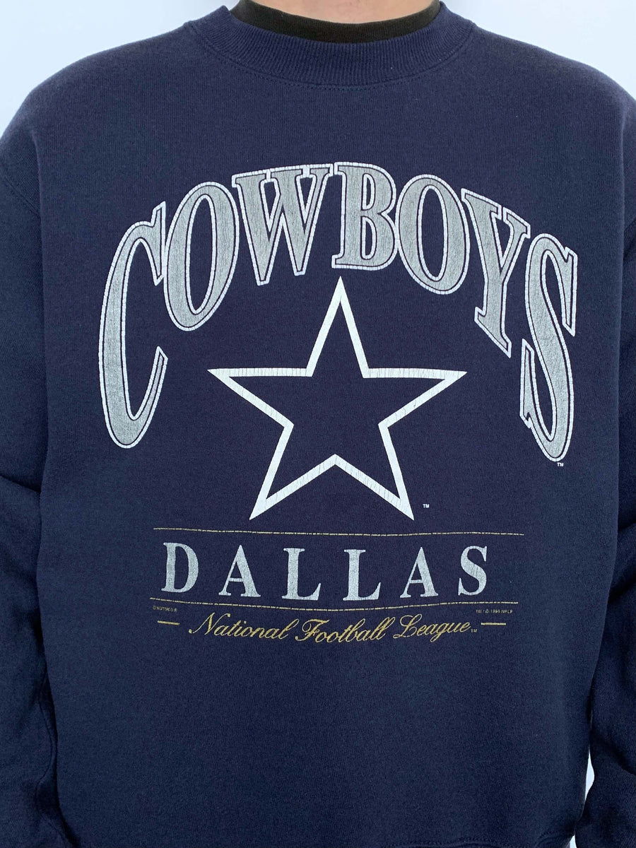 1996 DALLAS COWBOYS FRONT HIT CREWNECK - M/L