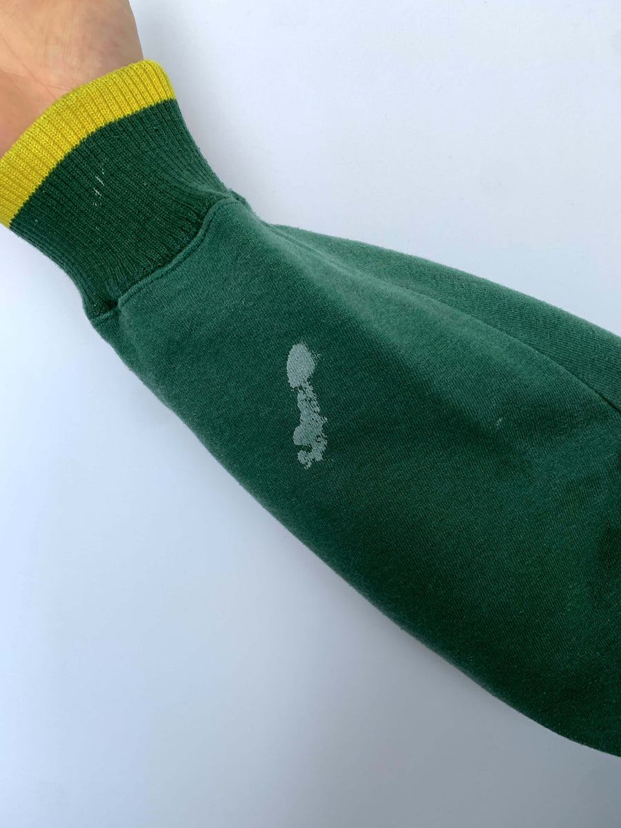 THICK VINTAGE GREENBAY PACKERS EMBROIDERED CREWNECK - L