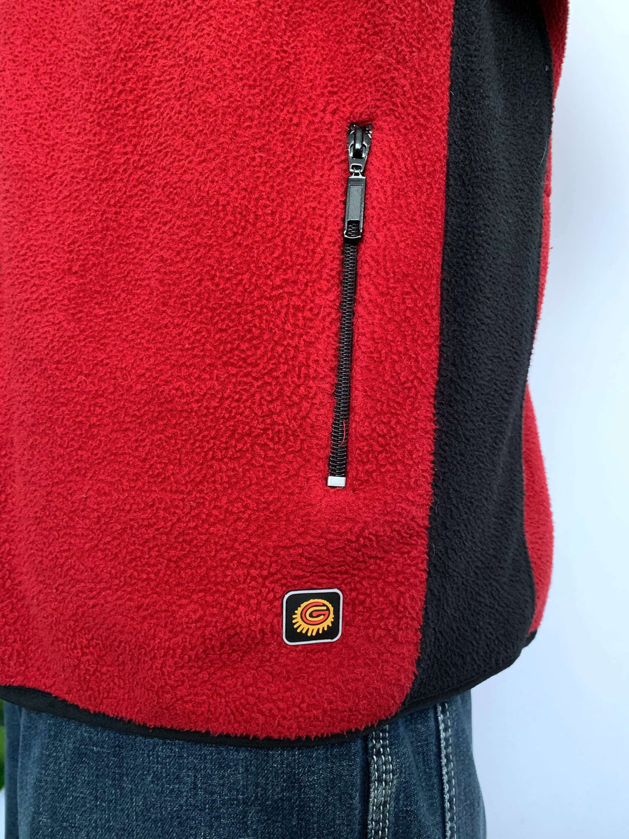 VINTAGE GONDWANA FLEECE VEST - XL