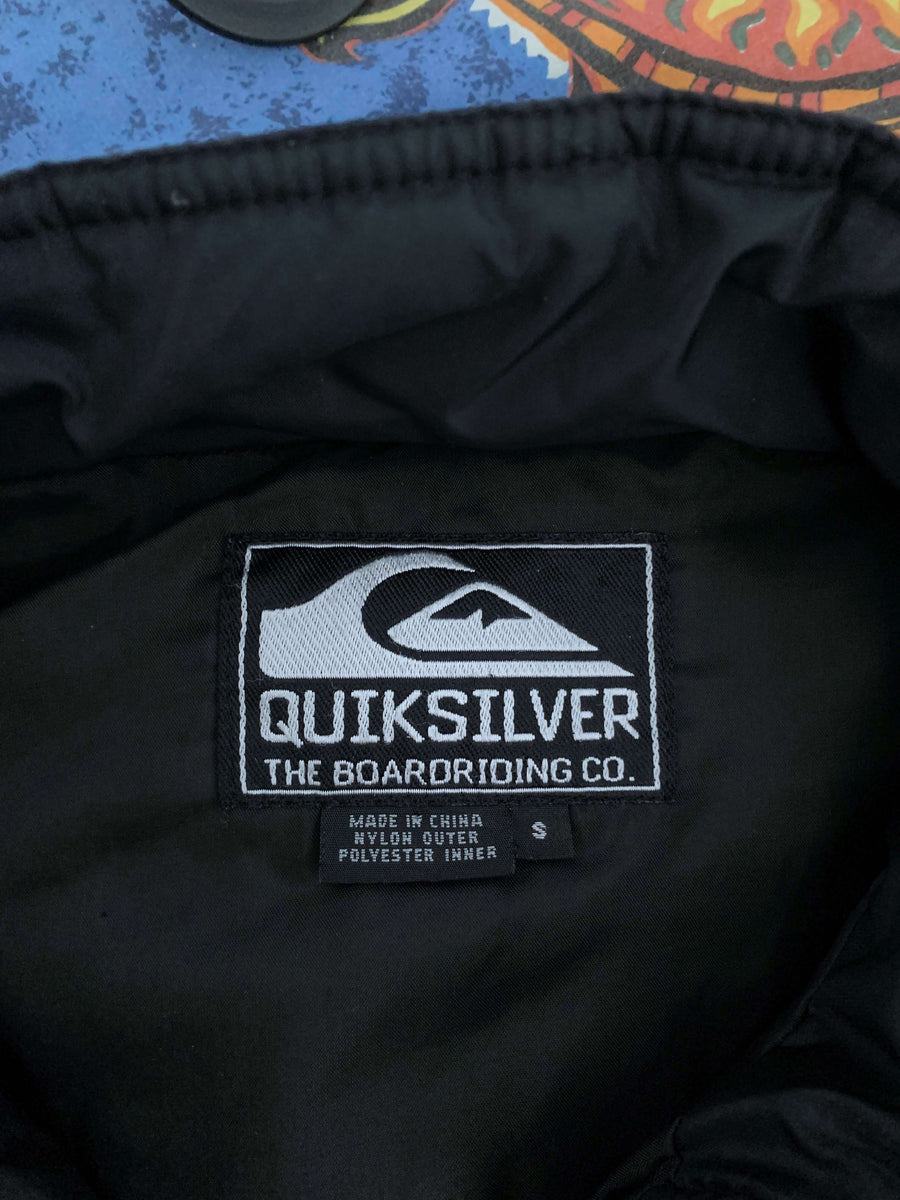 RARE VINTAGE QUIKSILVER PUFFER VEST - L