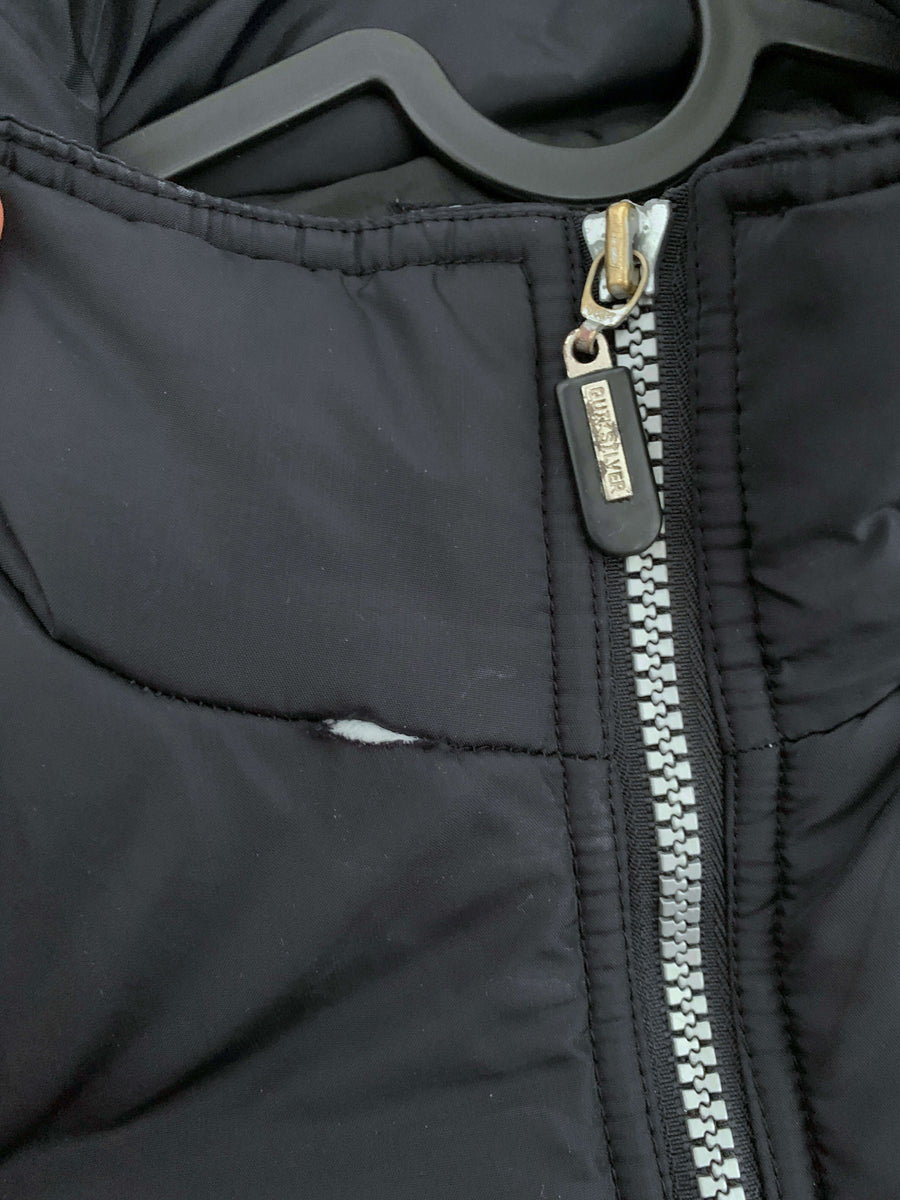 RARE VINTAGE QUIKSILVER PUFFER VEST - L