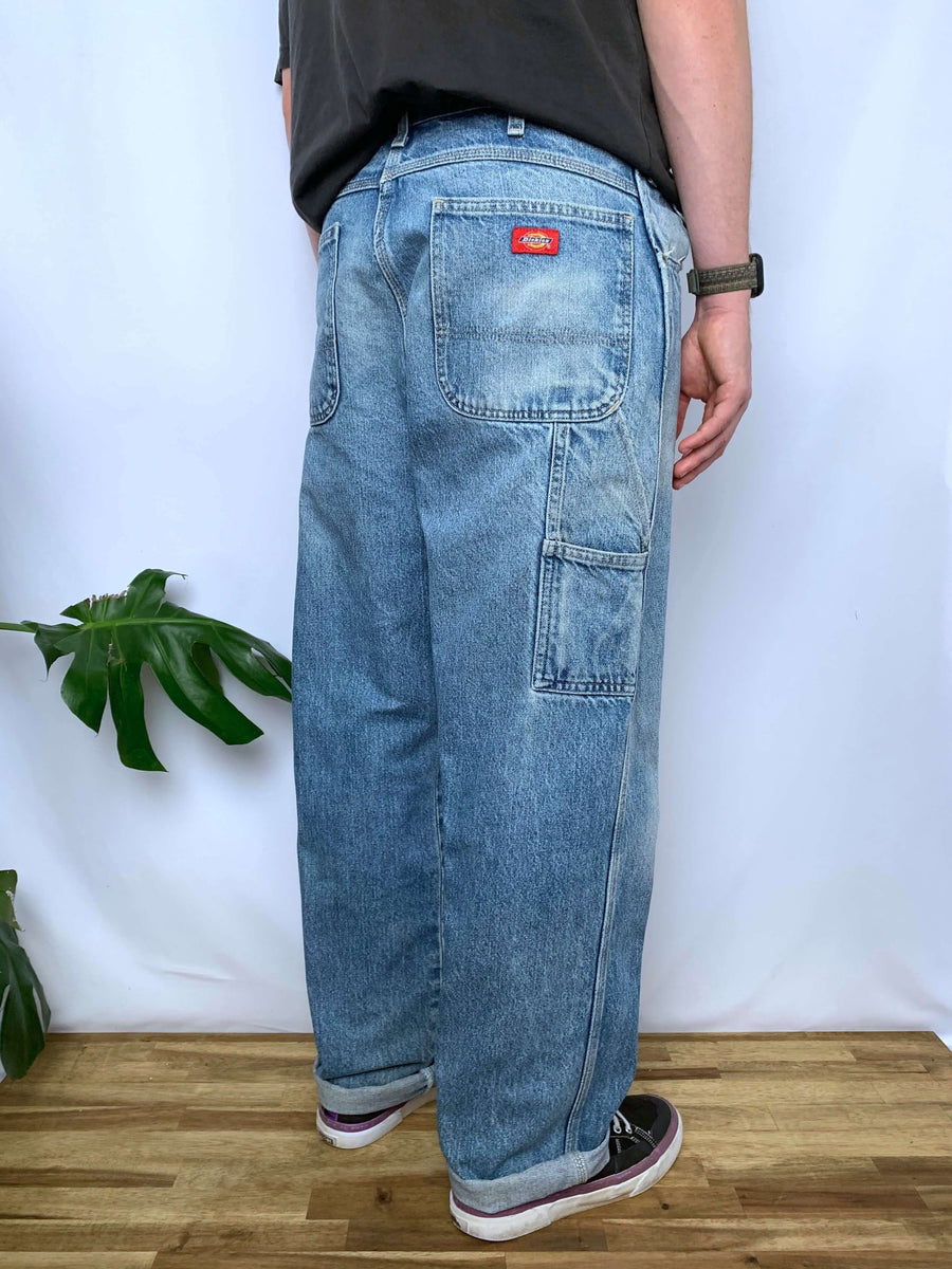 LIGHTWASH DICKIES CARPENTER JEANS - W34