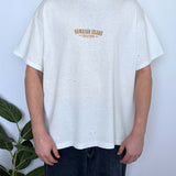 THRASHED 1996 HAWAIIAN ISLAND CREATIONS 25 YEARS TEE - XL