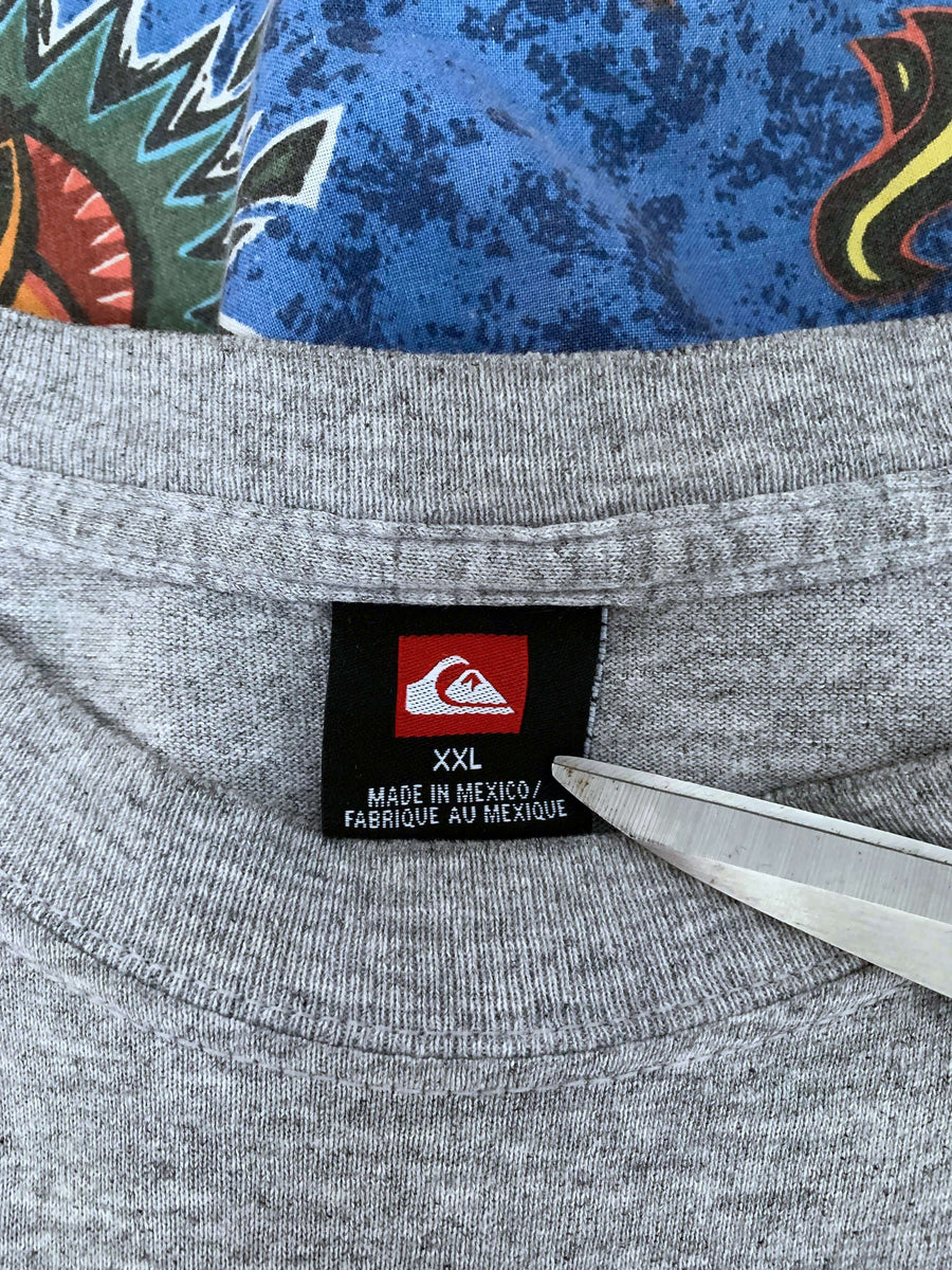 BAGGY VINTAGE QUIKSILVER GRAPHIC TEE - XXL