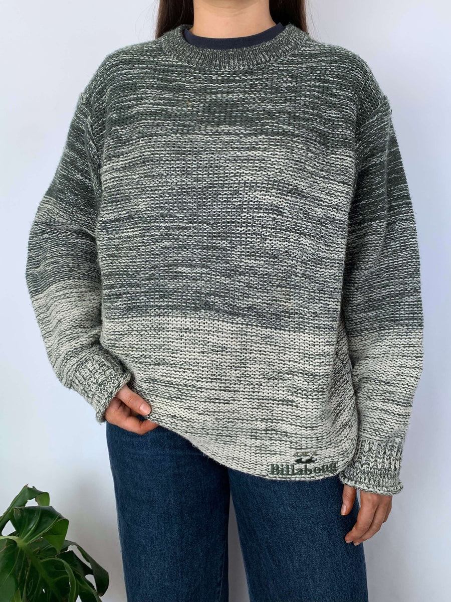 90S BILLABONG EMBROIDERED KNIT
