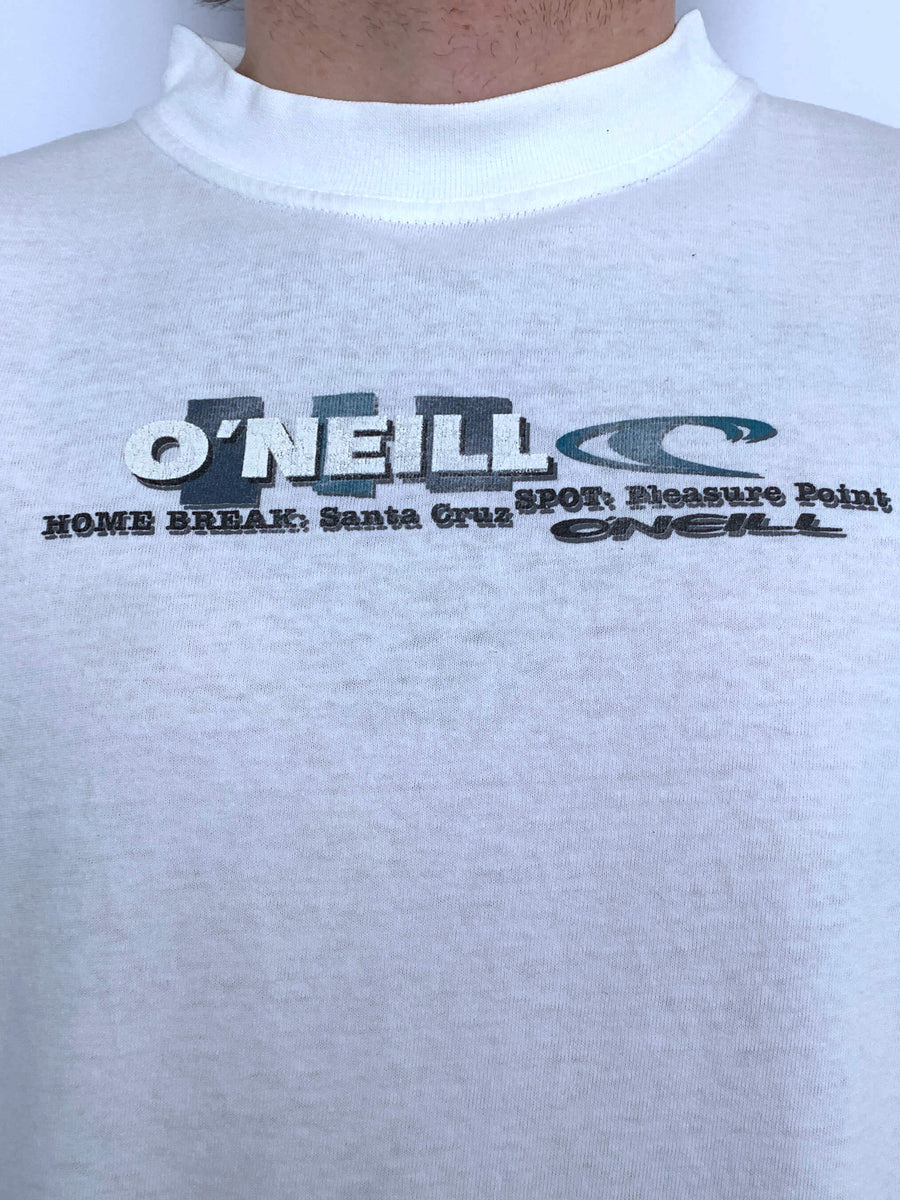 VINTAGE O'NEILL 'HOME BREAK' SURFER TEE - L