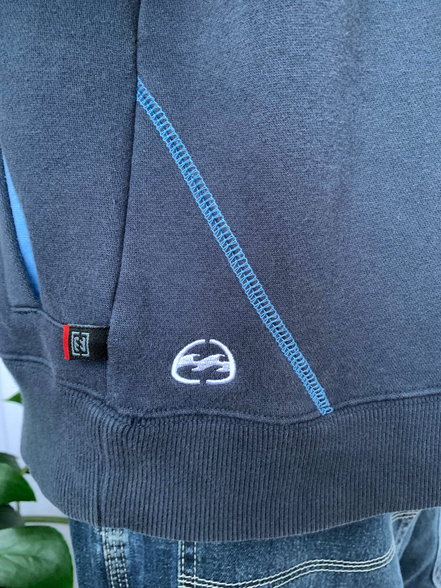 VINTAGE BILLABONG EMBROIDERED HOODIE - M/L