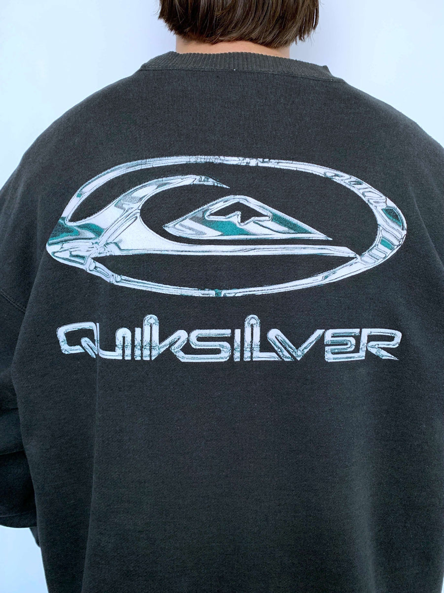 BOOTLEG 90S QUIKSILVER GRAPHIC CREWNECK - XL/XXL