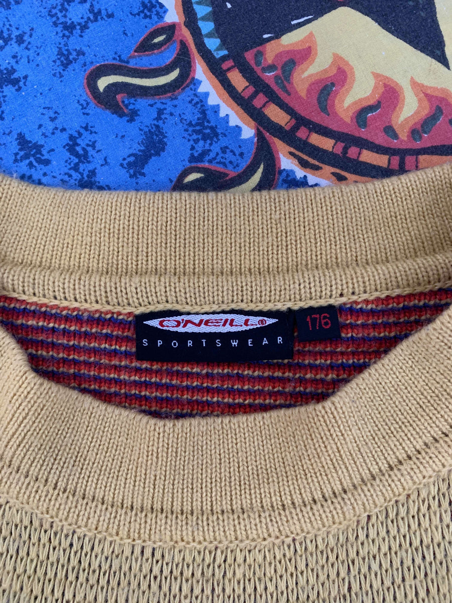 THICK RARE VINTAGE O'NEILL KNIT JUMPER - M/L