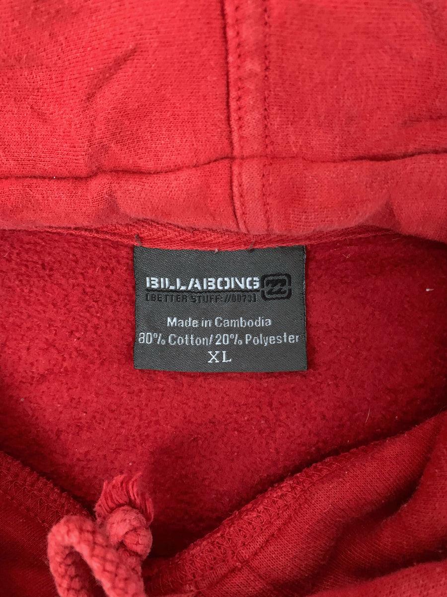 RARE VINTAGE BILLABONG 'BONG' HOODIE - XL