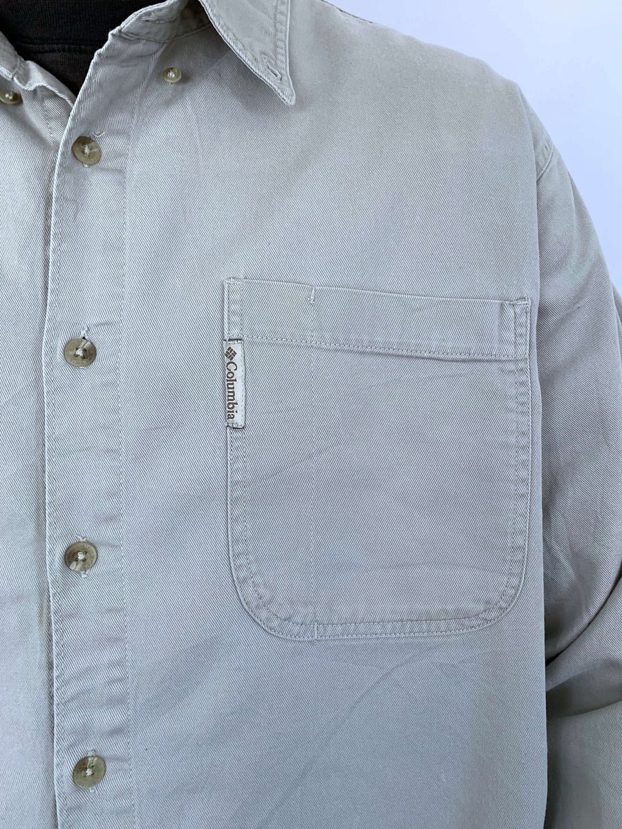 VINTAGE COLUMBIA OVERSHIRT - M