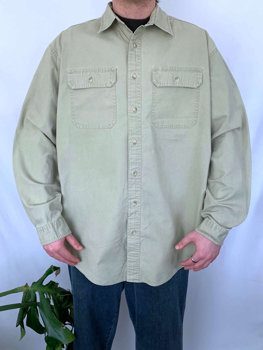 VINTAGE LL BEAN OVERSHIRT - XL